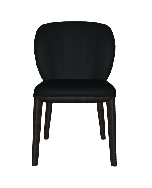 Sedia Chrishell Cattelan - struttura in legno e rivestimento in tessuto, synthetic nubuck, micro nubuck, ecopelle o pelle