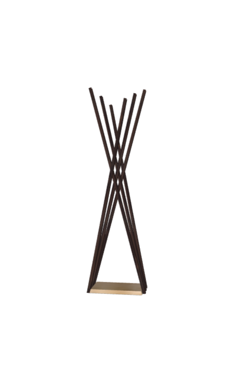 Appendiabiti Oscar Cattelan - struttura e base in legno