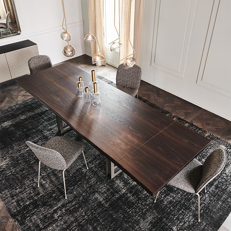 Tavolo Sigma Drive Cattelan - base in metallo e piano in legno