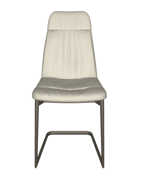 Sedia Kelly Cantilever Cattelan - struttura in acciaio e rivestimento in tessuto, synthetic nubuck, micro nubuck, ecopelle o pelle