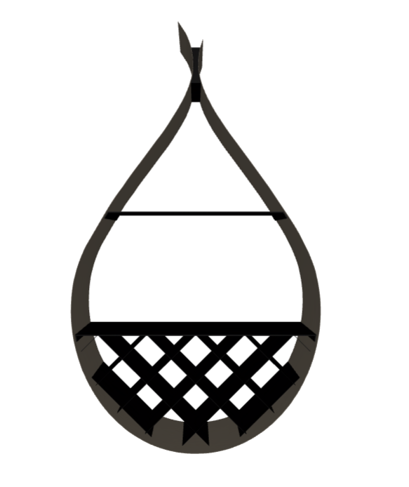 Libreria Drop Cattelan - struttura e ripiani in acciaio verniciato