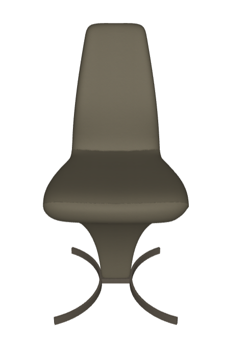 Sedia Betty Cattelan - struttura e base in acciaio e rivestimento in tessuto, synthetic nubuck, micro nubuck, pelle o ecopelle